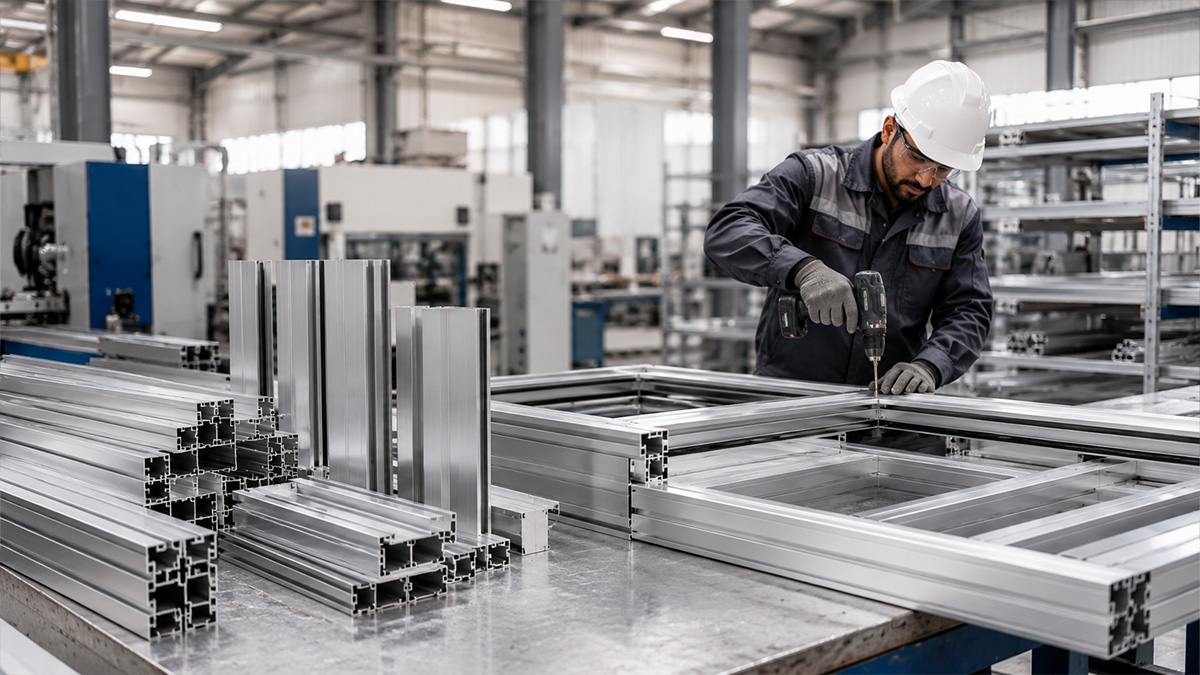 Aluminium Fabrication Services in Bahrain for Commercial and Industrial Projects