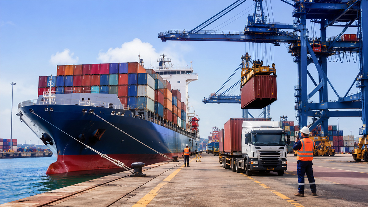 Stevedoring Services in Bahrain: How Cargo Moves Through Khalifa Bin Salman Port