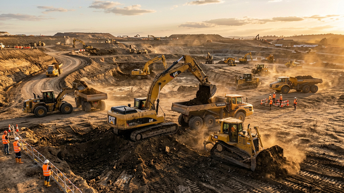 Heavy Equipment Hiring in Bahrain: Types of Equipment Available for Rent